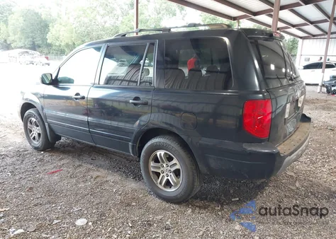 2004 Honda Pilot Ex-L from USA, damaged, VIN 2HKYF18614H559095